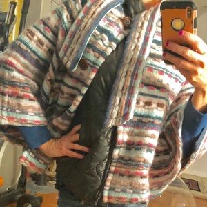 Vintage Missoni sweater coat .